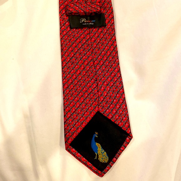 Pavone 100% Silk Men’s Ties - Picture 13 of 13